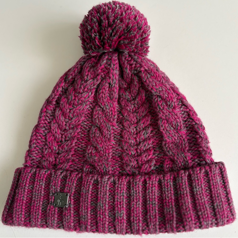 Smartwool Cable Knit Cuff Pompom Beanie OS
Winter Headwear Skiwear Activewear